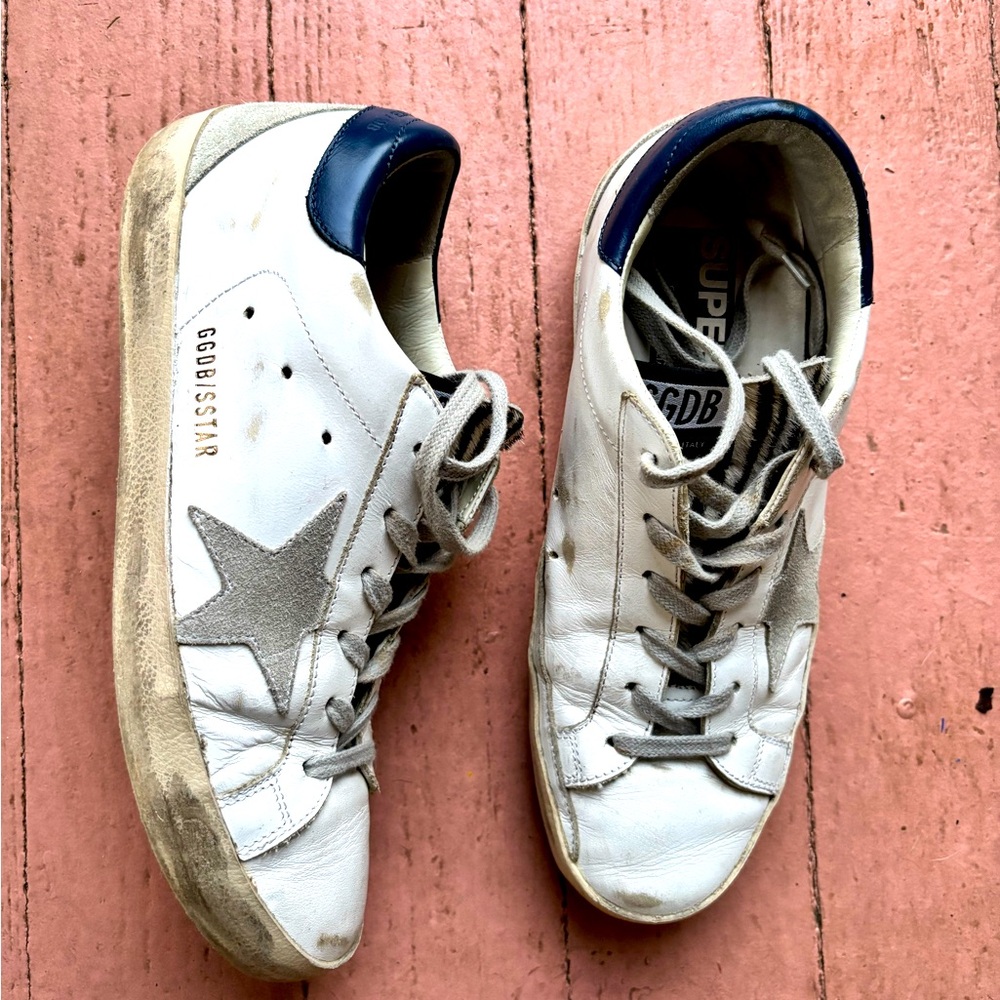 Golden Goose Superstar Sneakers, size 38